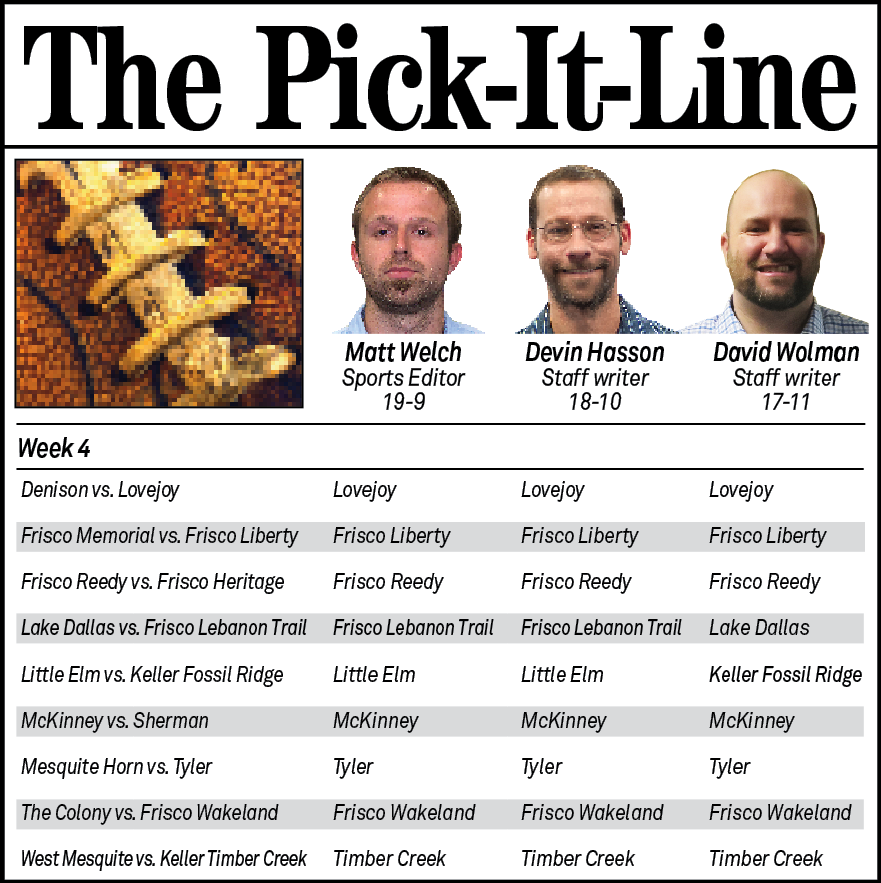 Pick It Line WEEK 4